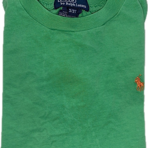 Polo Ralph Lauren Green T-Shirt Size 3T - Picture 2 of 3